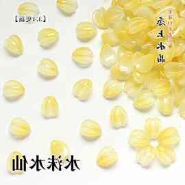 100颗清仓款琉璃花瓣树叶子DIY古风汉服发簪头饰禁步手工材料