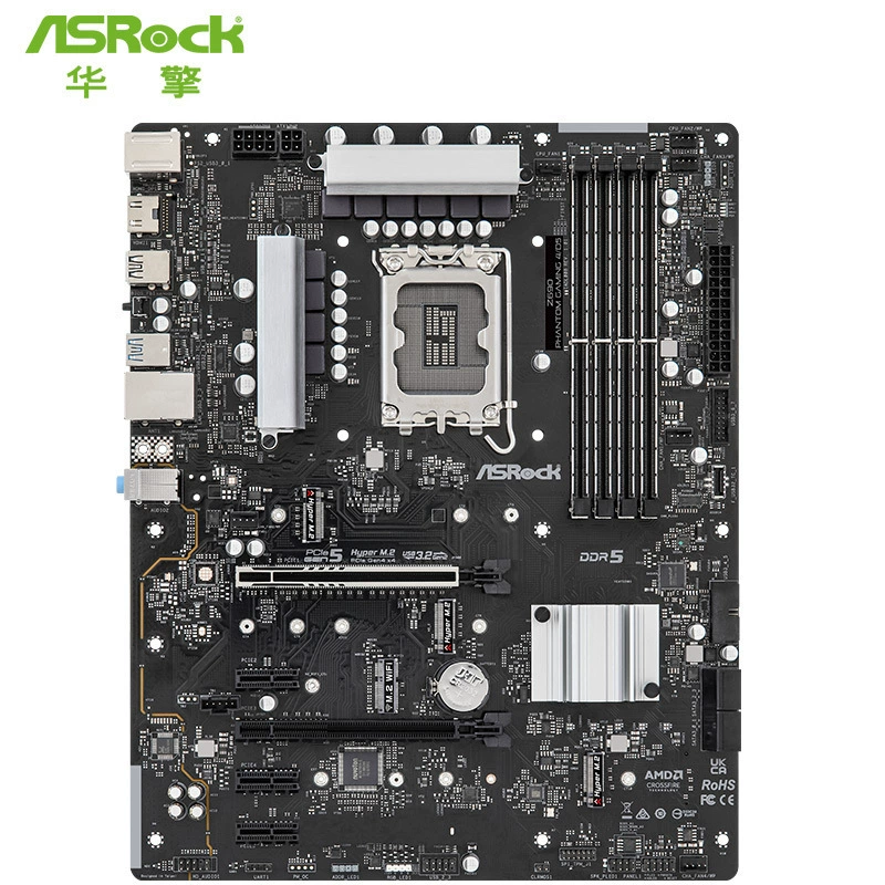 Совместима с Intel Z690 Phantom Gaming 4/D5 Phantom E — игровая материнская плата DDR5