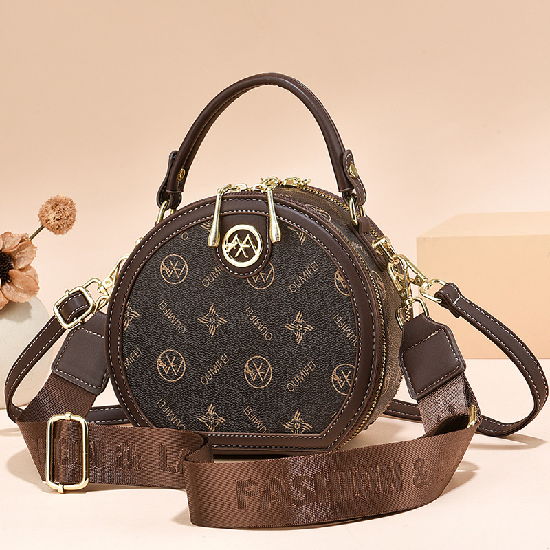 Fabricante nuevo bolso de comercio exterior mujer textura de hombro oblicuo bolso para mujeres 2025 bolso de mano de moda coreano