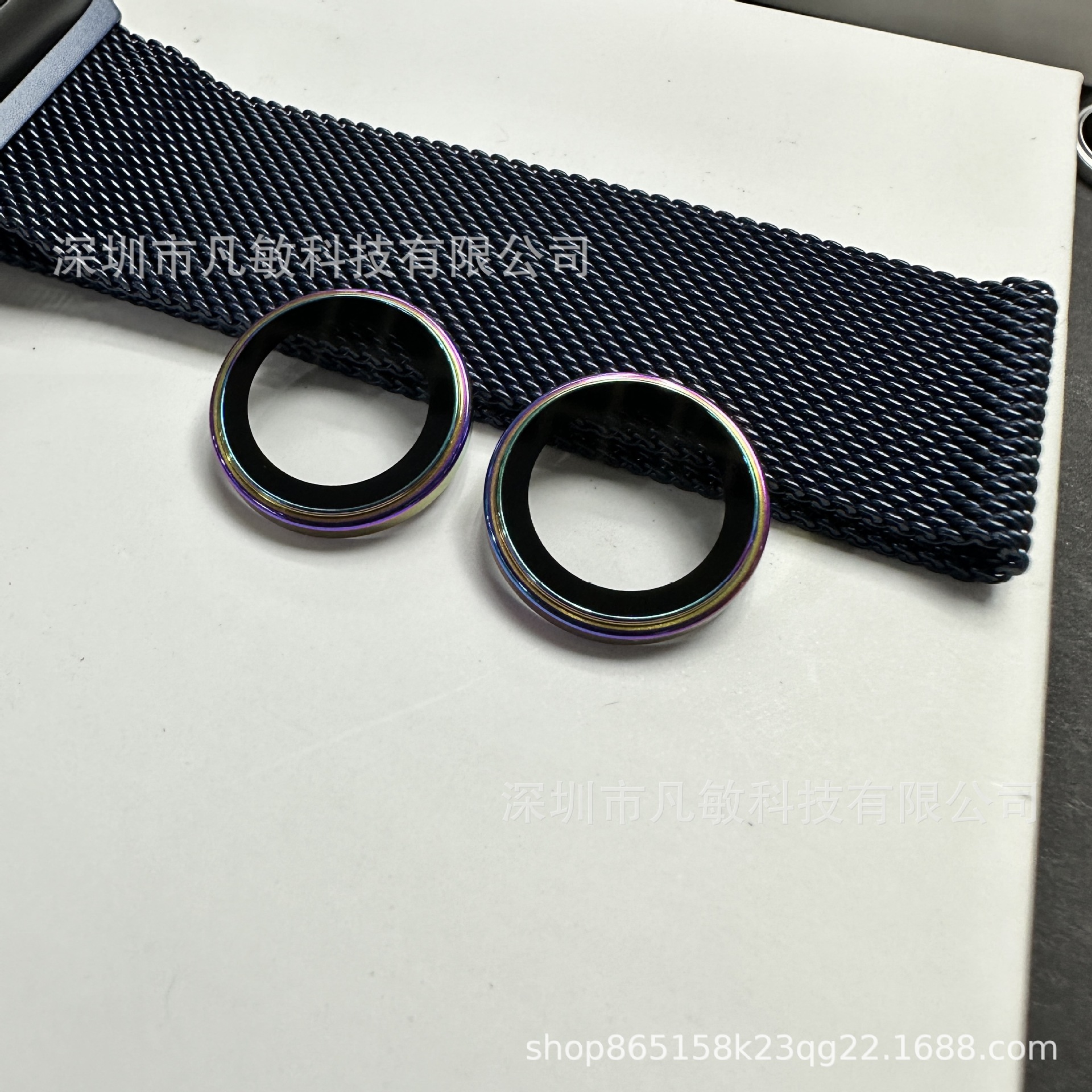 Adecuado para iPhone15 Eagle Eye lente película de protección AR anti-penetración Marco de superficie esmerilada iPhone15plus lente pegatinas