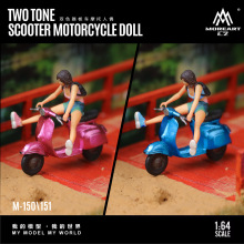 ����-����MoreArt1:64  ˫ɫ̤�峵Ħ����ż������֬ģ��