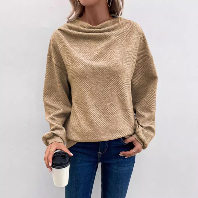 欧米の越境秋冬の新型の婦人服のカジュアルファッションはゆったりしています。|undefined