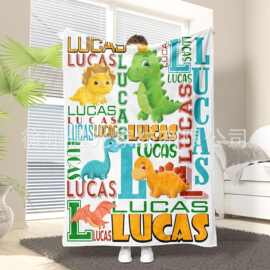 个性化毛毯带图片的印花毛毯-柔软毛毯高清打印DZ照片毯子沙发