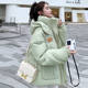 Cotton-padded jacket women's 2024 new oversize bread clothing short cotton-padded coat autumn and winter coat thickened hooded cotton-padded jacket tide
