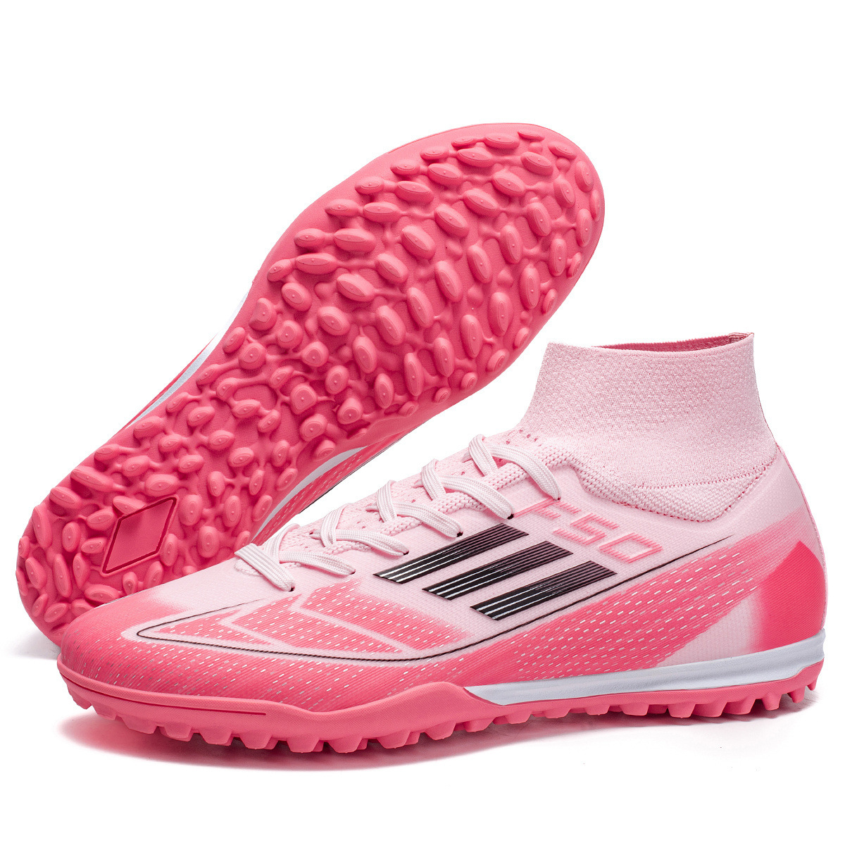 F50 부러진 손톱 핑크