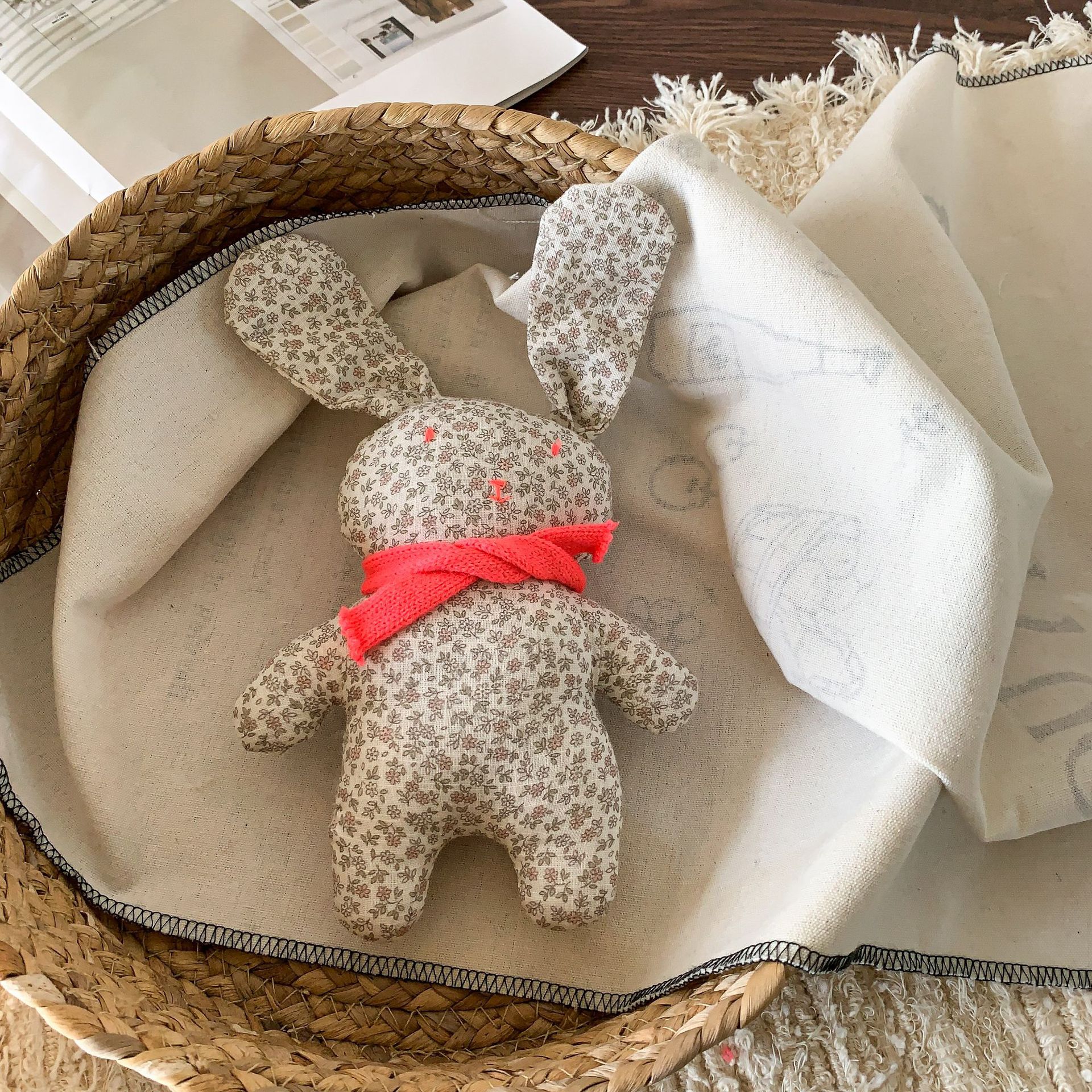 Sugar Pear ropa para niños niñas muñecas de conejo muñecas 2025 nuevo lindo muñeca de tela para niños juguetes para bebés