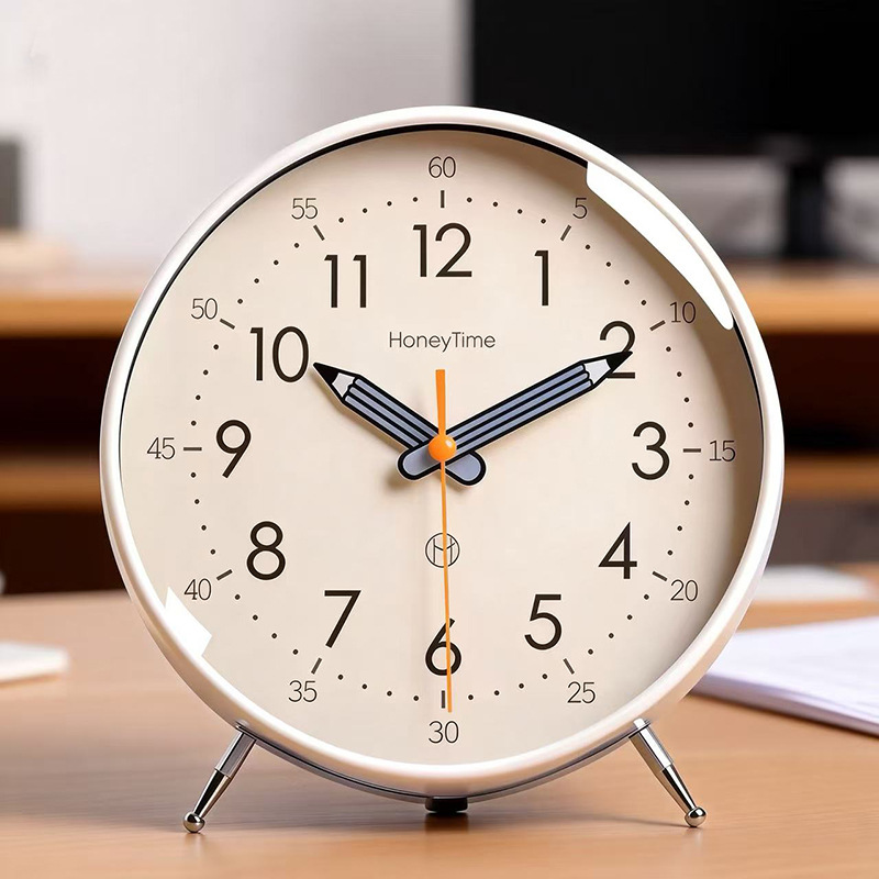 Reloj de escritorio péndulo de escritorio reloj de escritorio doméstico relojes de escritorio decoración de la sala de estar silencioso nuevo