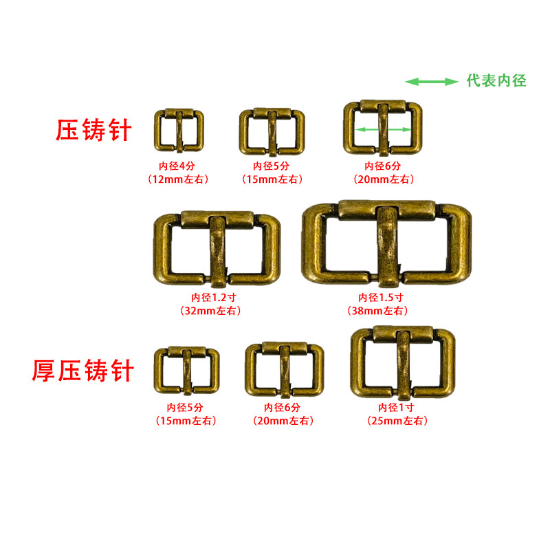 メーカー卸売り亜鉛合金古銅針バックルケース金物ダイカスト針通バックル肩ベルト革具金属調節バックル|undefined