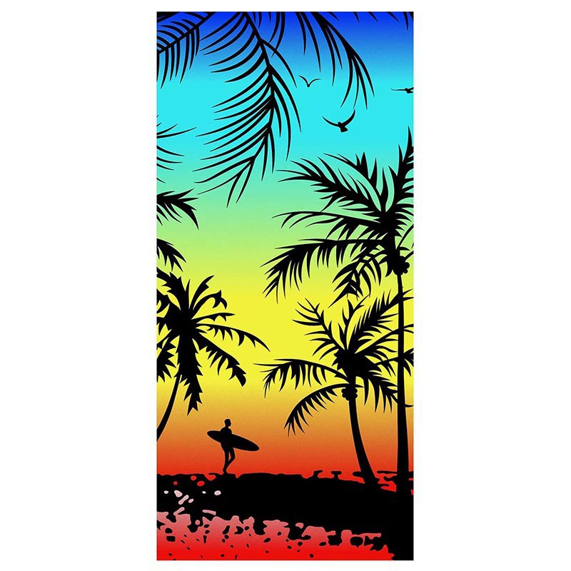 (Cross-border trading), fashionable beach soft bath towel, water absorbent