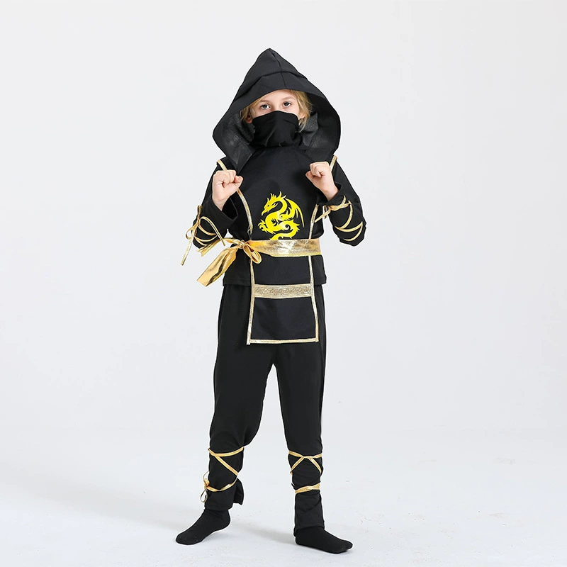 Новый хэллоуин косплей аниме костюм детский для выступления Naruto, одежда самурая, одежда ниндзя