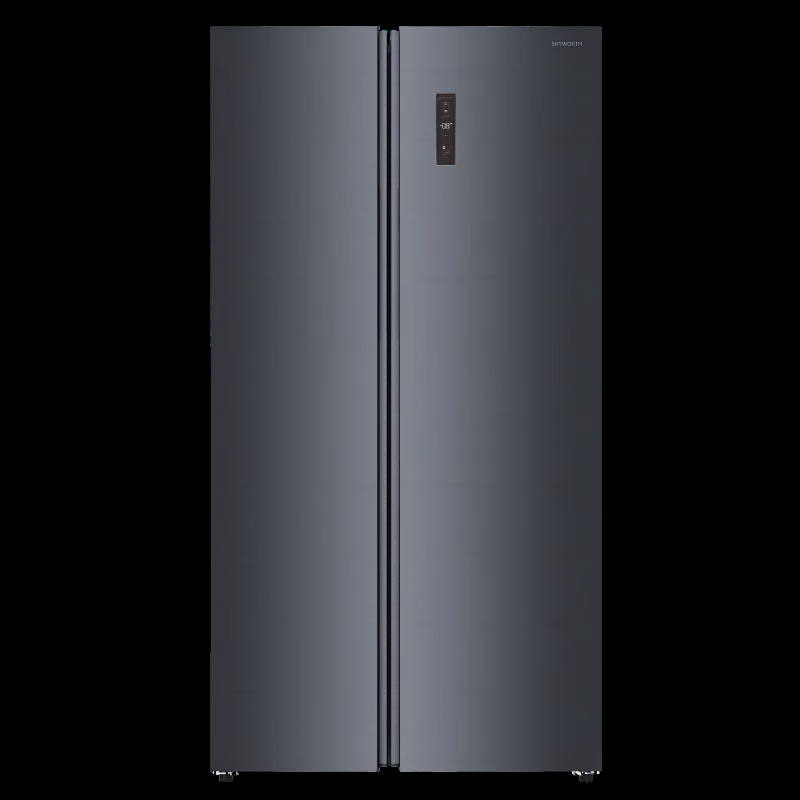 Skyworth 420-liter air-cooled side-by-side refrigerator, side cooling, Class 3 energy efficiency, BC