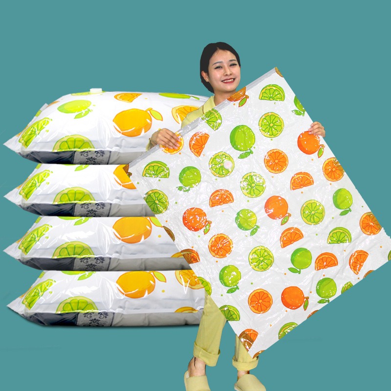 Bolsa de compresión al vacío para edredones gruesos, chaquetas de plumón, bolsas de almacenamiento para edredones, almacenamiento en maletas, sellada