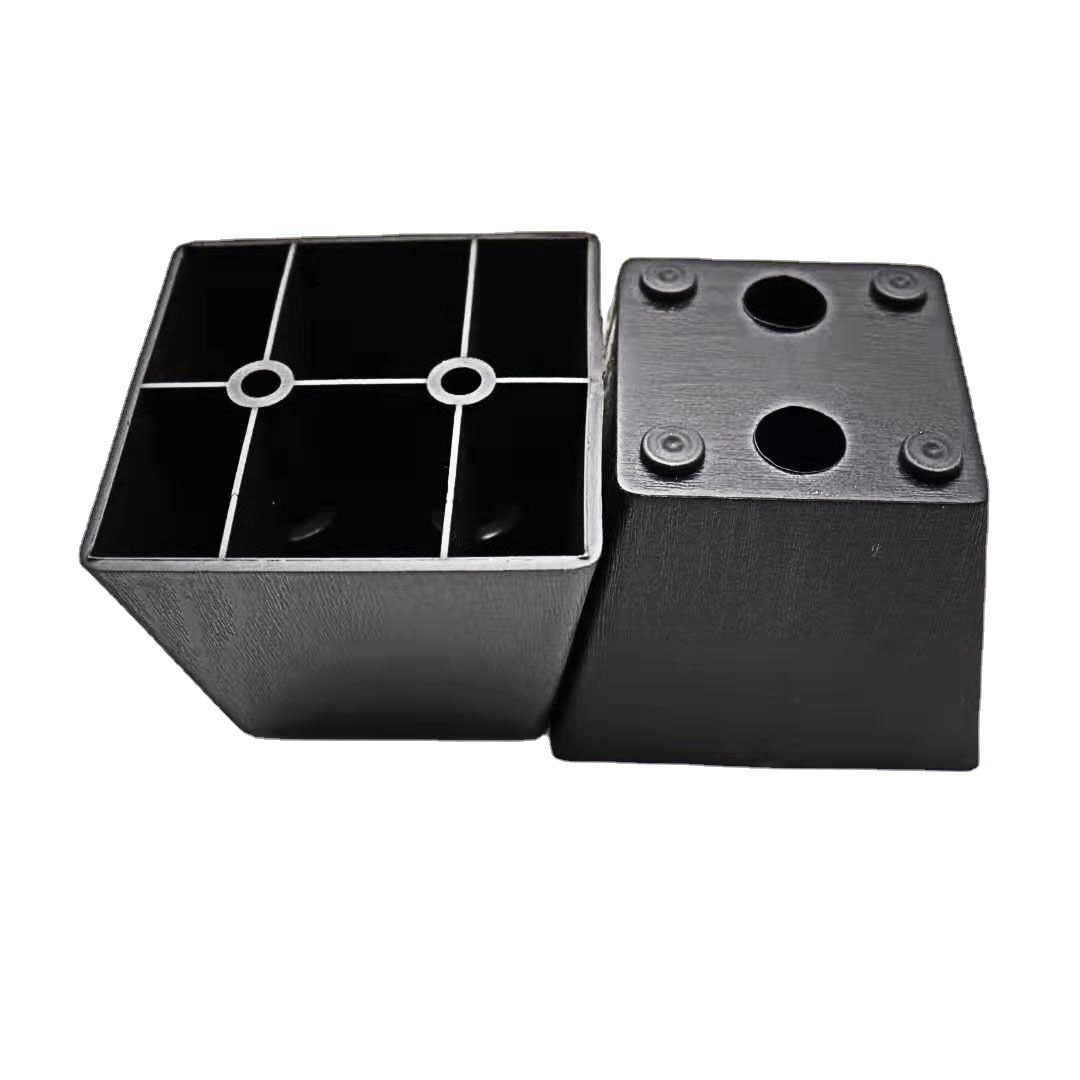 方形塑料沙发脚 沙发腿  塑料腿 家具塑料脚 75*56*60mm