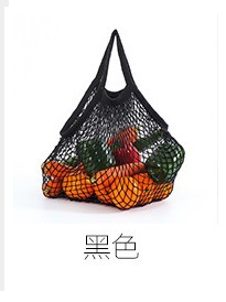 Haitao recomendar hueco de algodón tejido bolsa de malla de playa bolsa de malla de punto portátil ecológico bolsa de compras de algodón