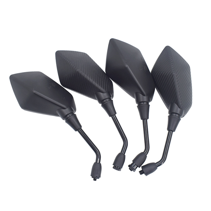 摩托车后视镜8mm/10mm春风大视野倒车镜地平线反光镜电动车观后镜|ms