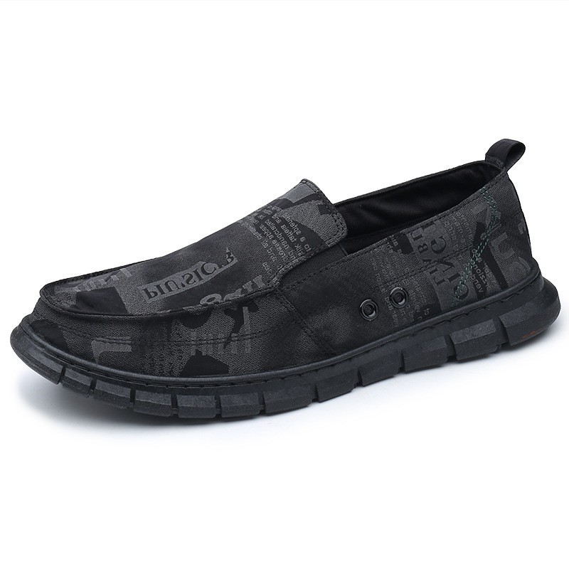Fengbu 23010 men's shoes spring low-top casual breathable cloth shoes men's work shoes all-match soft bottom slip-on canvas