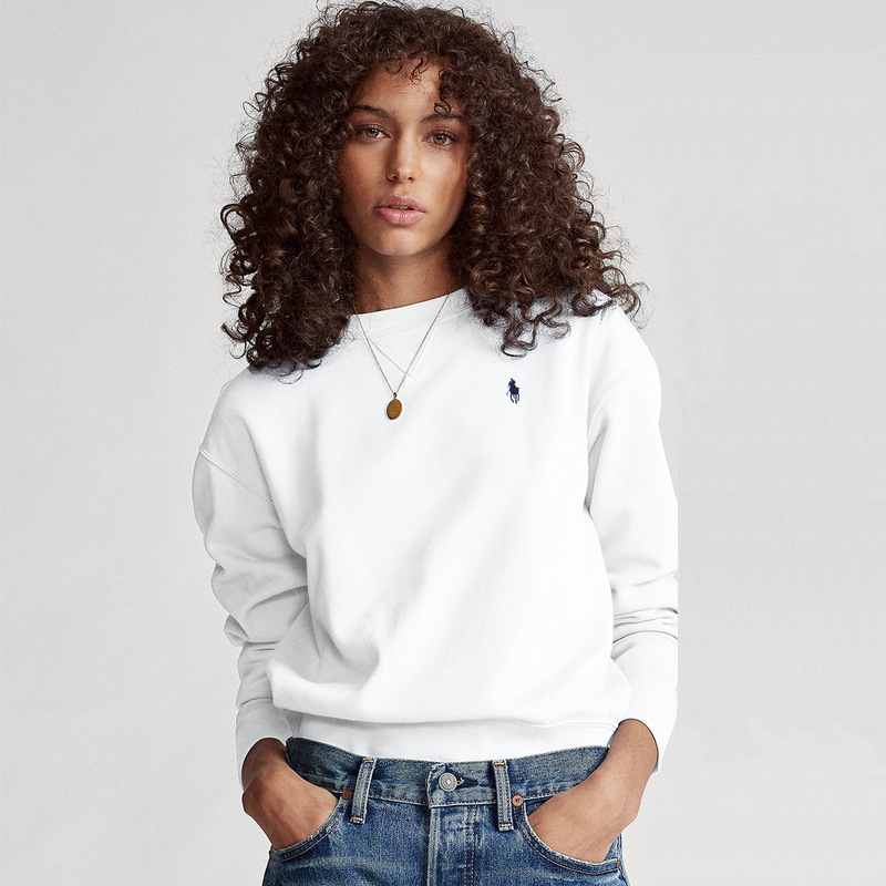 Cross-Border Exclusive Autumn and Winter New Rl Pony Logo Paul Women's Pullover Long-Sleeve Casual Sweatshirt