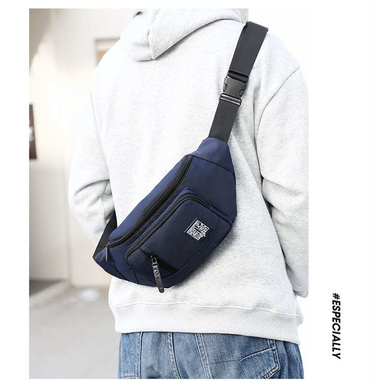 Korean-style chest bags, men's crossbody bags, sport single-shoulder bags, waterproof men's small backpacks, casual men's bags, summer waist bags trend undefined