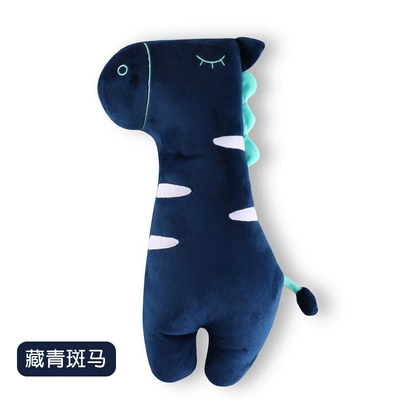Seat belt shoulder pad | Adjustment Holder Kidsren's Sleeping - navy-blue-zebra-upgraded-large-size