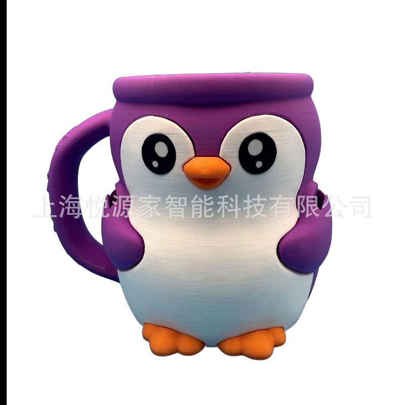 アマゾンPebbles the Penguin Ice Pint Holerペンギンアイスクリームカップ脱カップ|undefined