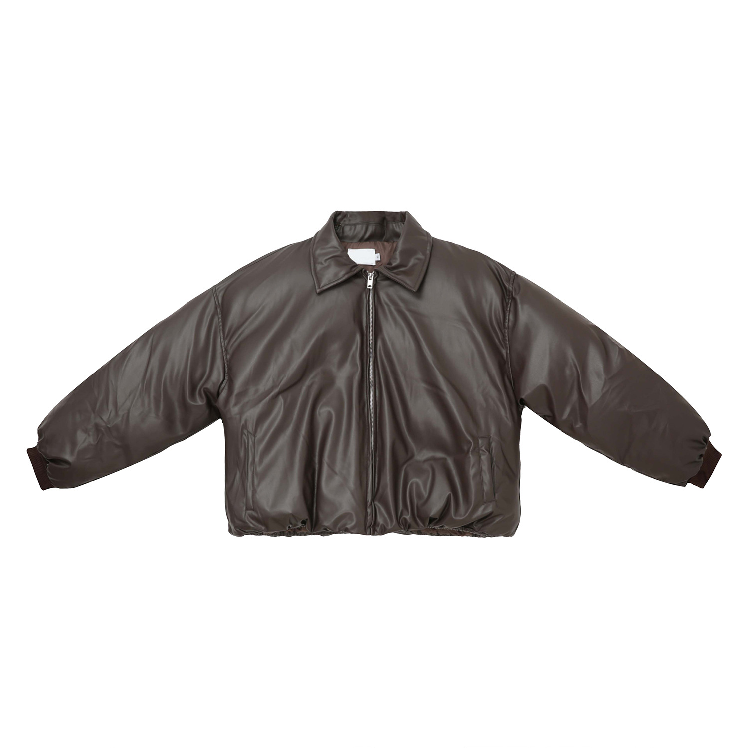 MTLClothes ropa de Hombre | 2023 invierno nuevo diseño retro cuello suelto abrigo de algodón acolchado abrigo de cuero para hombres