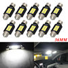 10pcs 36mm LED Canbus White Car Interior Dome Light Bulb|ms