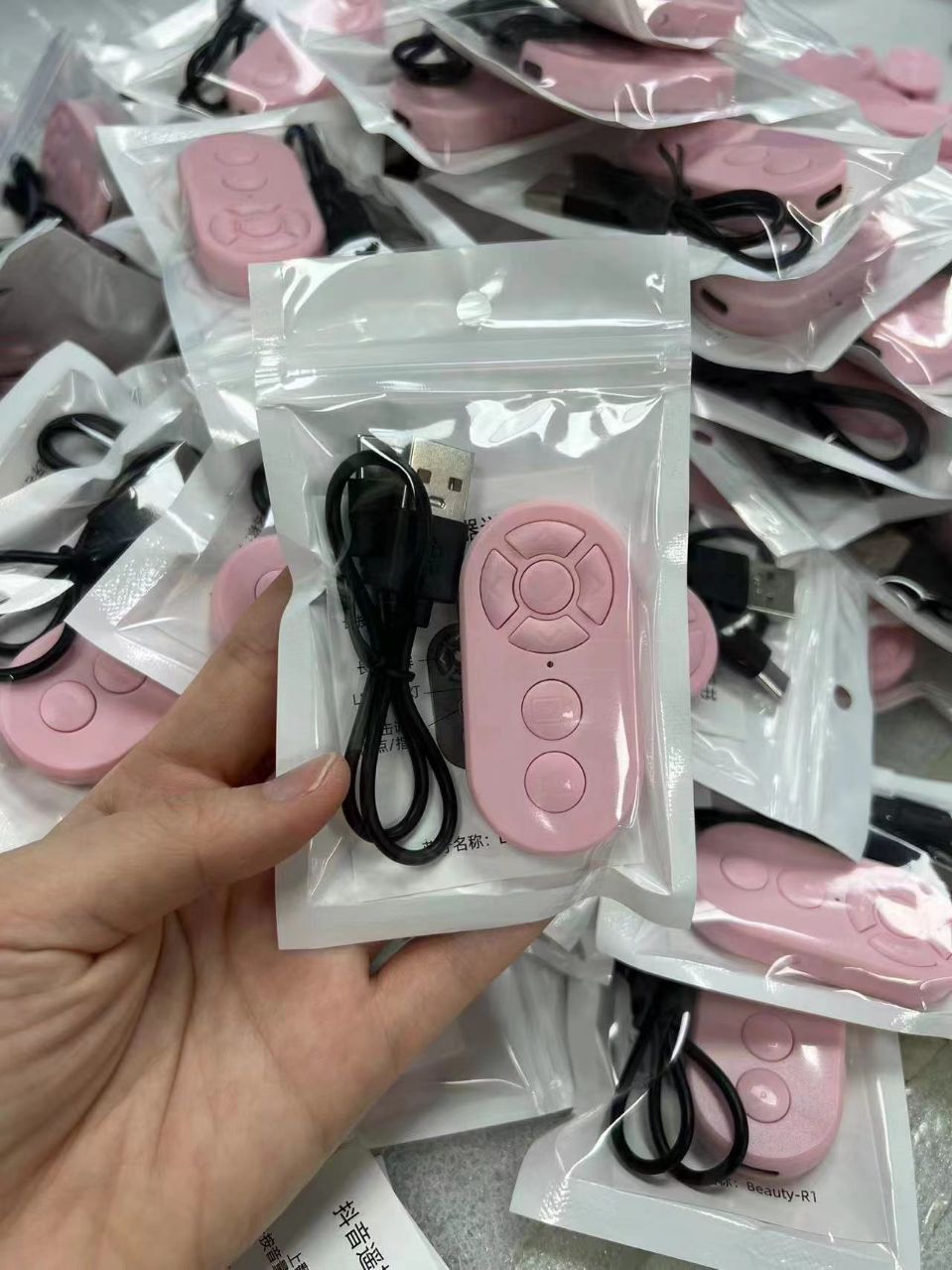 Control remoto Bluetooth para TikTok, selfies, vídeo corto, fotografía móvil