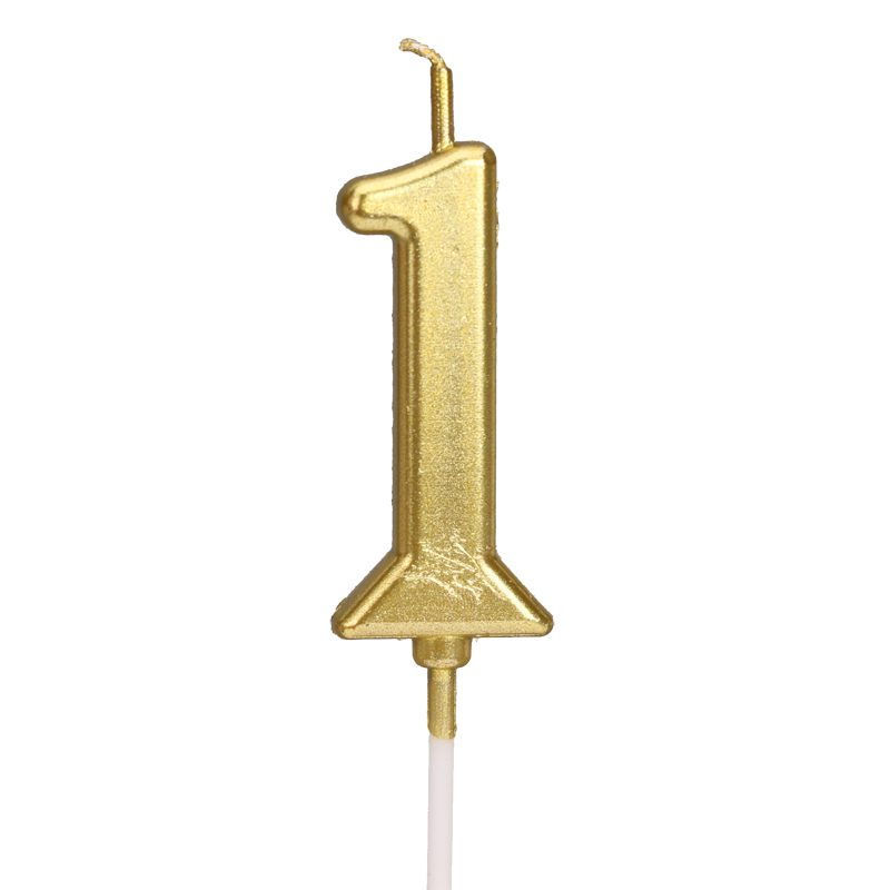 50 velas de cumpleaños digitales de color aniversario de oro caja creativa para niños decoración de pastel velas pequeñas