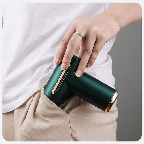 Multi-functional Mini Fascia Gun Muscle Massager Electric Home Use Cross-border LCD Screen Smart Massager Manufacturer