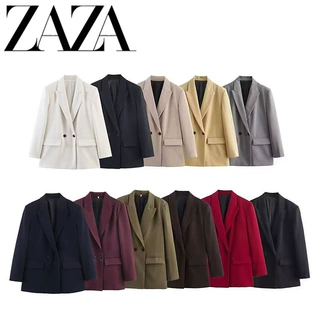 ZAZA 自制欧美风 批发女装 时尚百搭气质 双襟西装外套 2753122