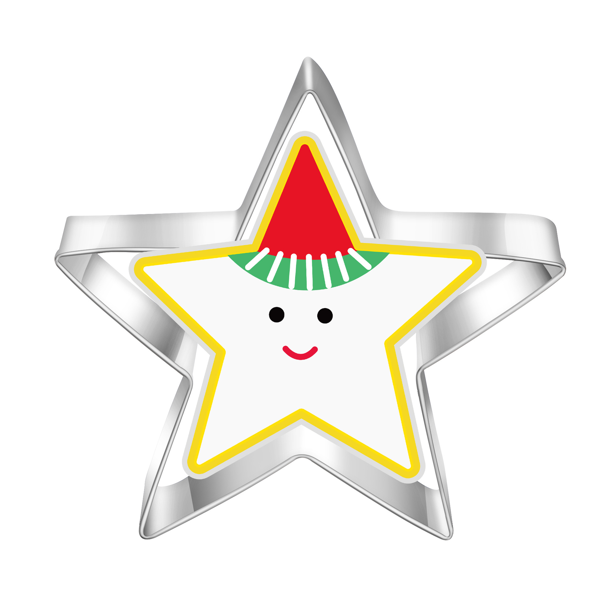 Acero inoxidable molde de galletas de Navidad árbol de Navidad Santa Claus copo de nieve alce Amazon Fuente de la fábrica de comercio exterior