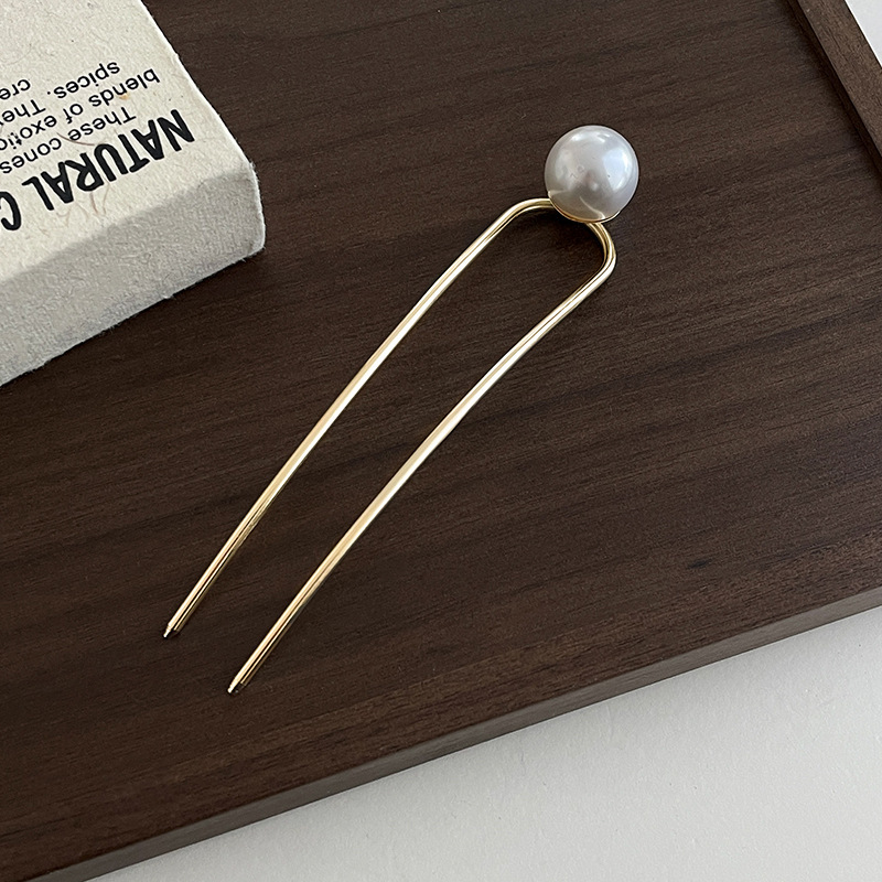 Cuatro dientes enchufe de cabello para mujer 2025 nuevo tipo de cabeza de bola fijación en forma de U enchufe de cabello de alta calidad enchufe de cabello