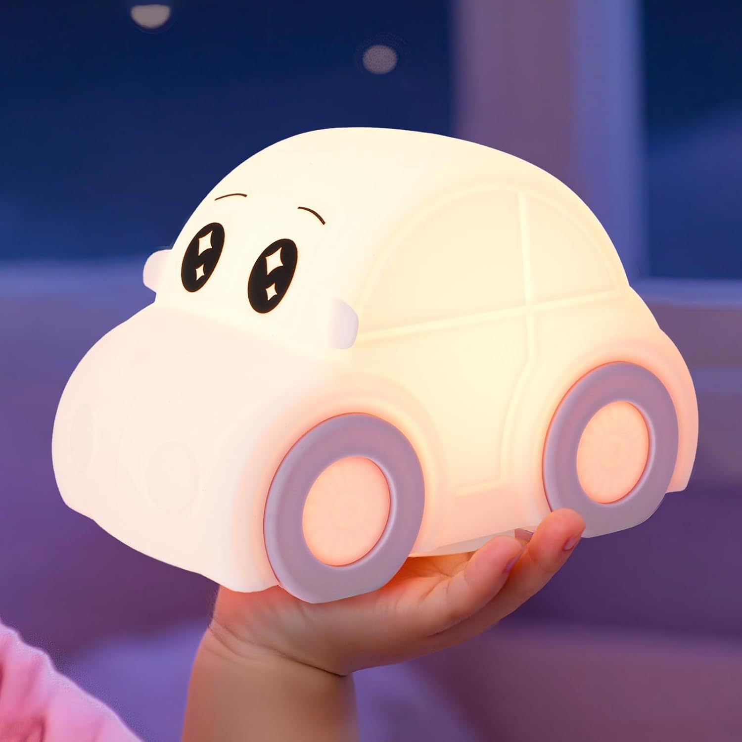 Night Light for Kids Cute Silicone Night Light for Baby Gift