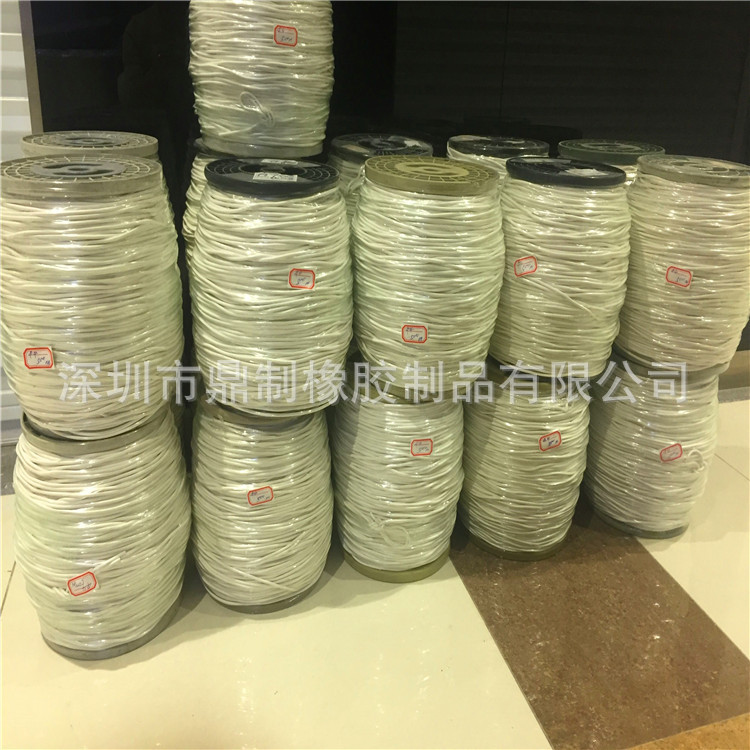 厂家批发石油 化工 食品 医药 家具 家用电器行业用硅胶发泡圆条