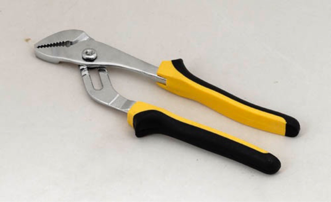 多功能万能开口弯嘴鸭嘴水泵钳子电镀本色抛光生产工厂家沾塑套柄