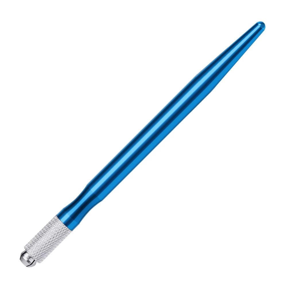 Пестрое embroidery pen для талии, ручной работы, заостренный хвост, ручной работы стайка для бровей, перо для туманения сквозной оптовой продажи