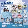 Blue badge, protective case, 10 pieces