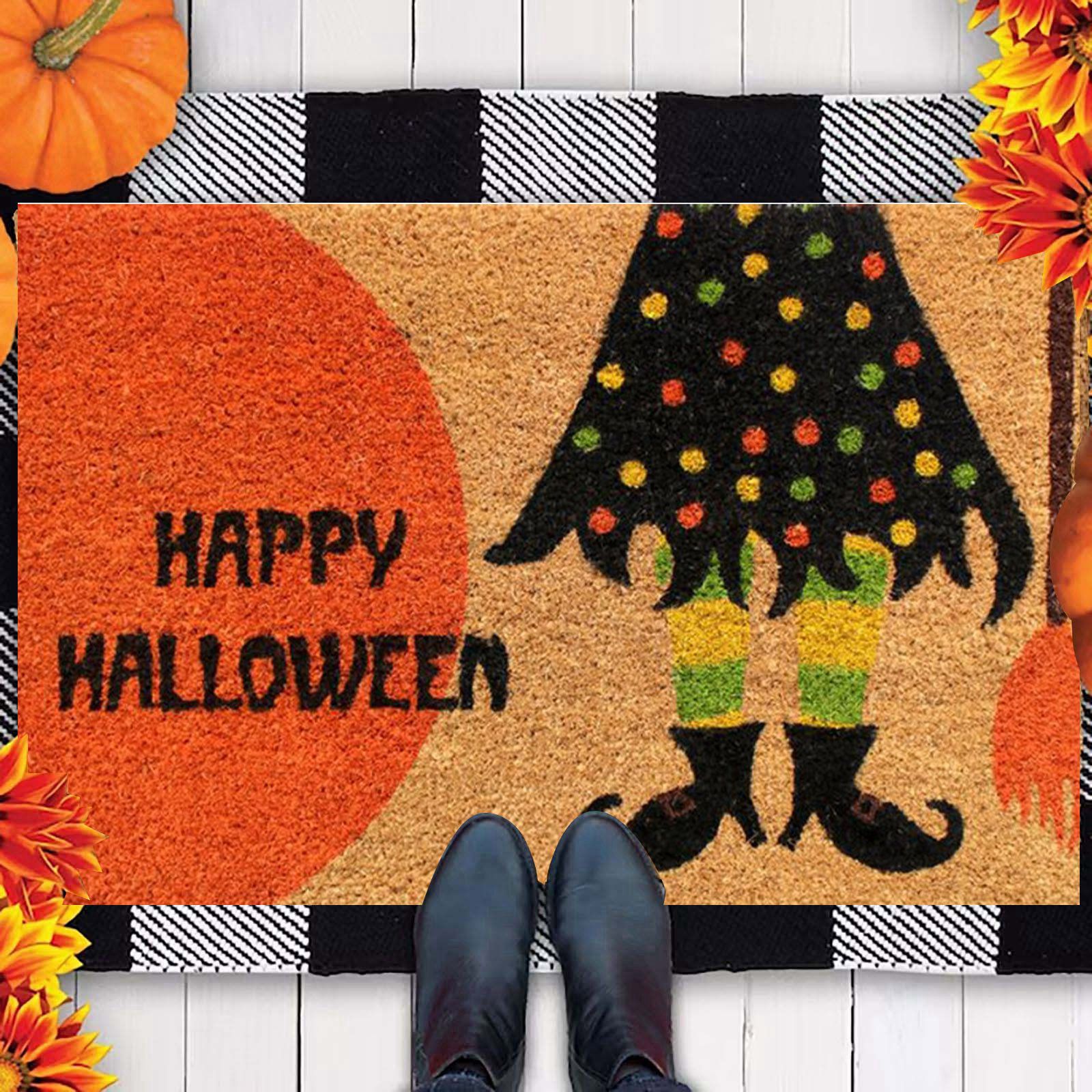 Hallowmas home decoration atmosphere floor mat entrance door mat kitchen clown floor mat entrance floor mat_voghion.com
