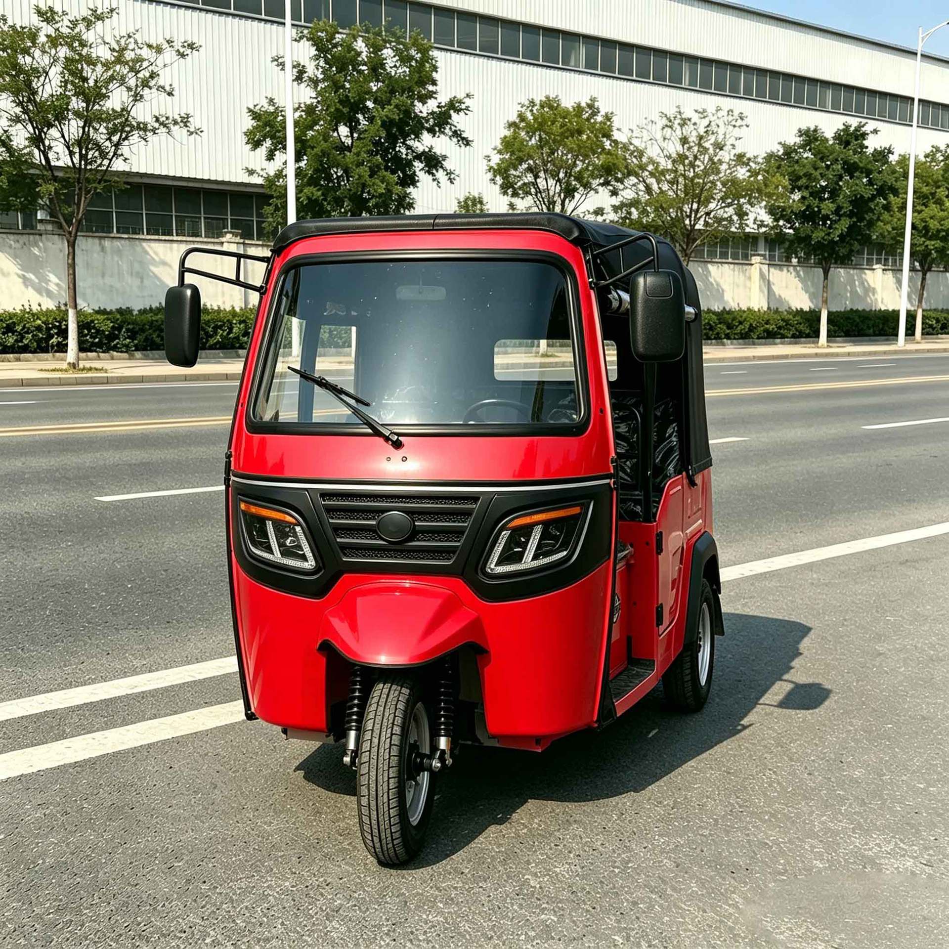 New Model of Passenger Tricycle for Export, Tuktuk for Southeast Asia and India, Quality Taxi for Passenger Transport
