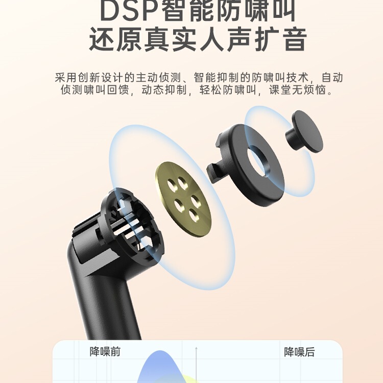 索爱S518小蜜蜂扩音器教师上课无线耳麦克风机S318喇叭扬声器|undefined
