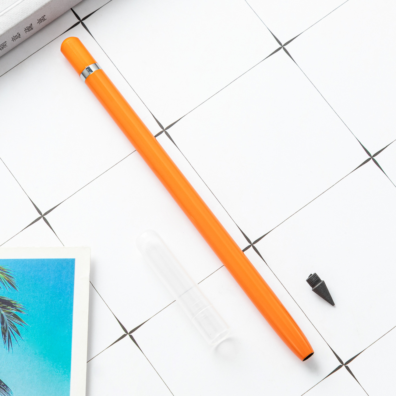 En stock eterno lápiz estudiante postura lápiz no afilar no tinta escritura constantemente lápiz pintura no fácil de romper la escritura