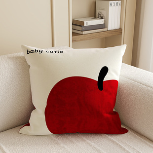 2025 new living room sofa pillow waist pillow with core cartoon all-match bedroom bedside atmosphere pillow back cushion