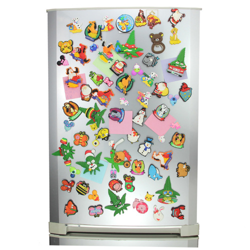 Customized three-dimensional refrigerator message stickers, travel souvenir soft magnets, customized creative pvc soft glue refrigerator stickers