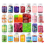定制批发爆浆软糖批发小熊软糖糖果网红果汁薄荷秋梨葡萄休闲零食