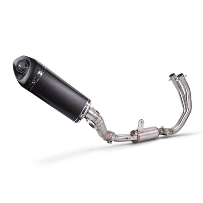 section muffler whole section non-destructive — Motorcycle exhaust pipe