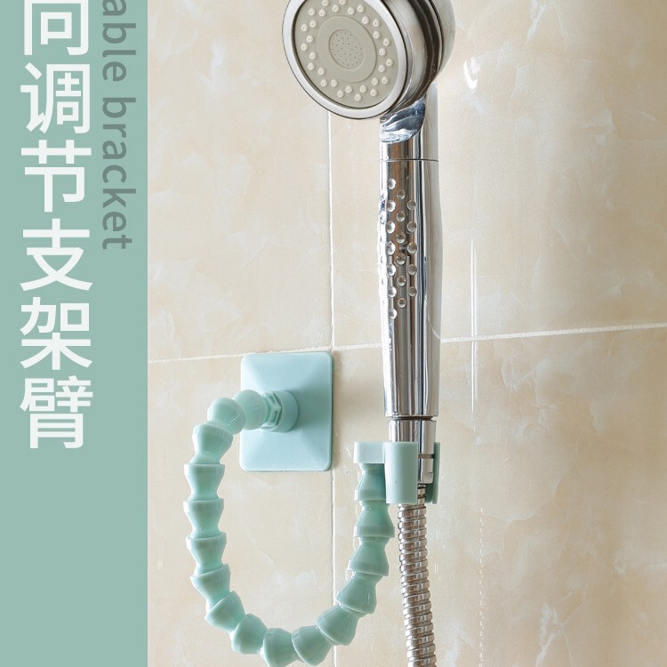 No-Drill Universal Multi-Functional Bracket Arm Bathroom Shower Holder, Adjustable Storage Rack, Storage Magic Tool for Towels No-Drill Universal Multi-Functional Bracket Arm Bathroom Shower Holder, Adjustable Storage Rack, Storage Magic Tool for Towels