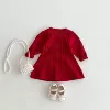 Burgundy dress