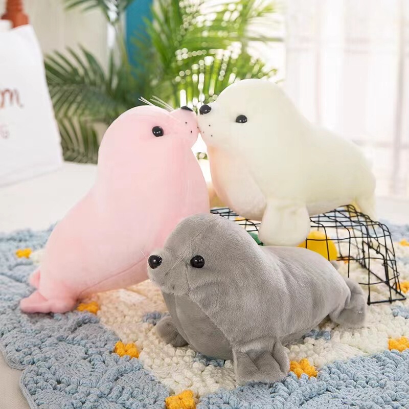 Polar Ocean Underwater World Simulation Seal Sea Lion Doll Plush Toy Doll Zoo Aquarium Activities