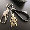 Keychain, car keys, men's high-end pendant, trend astronaut