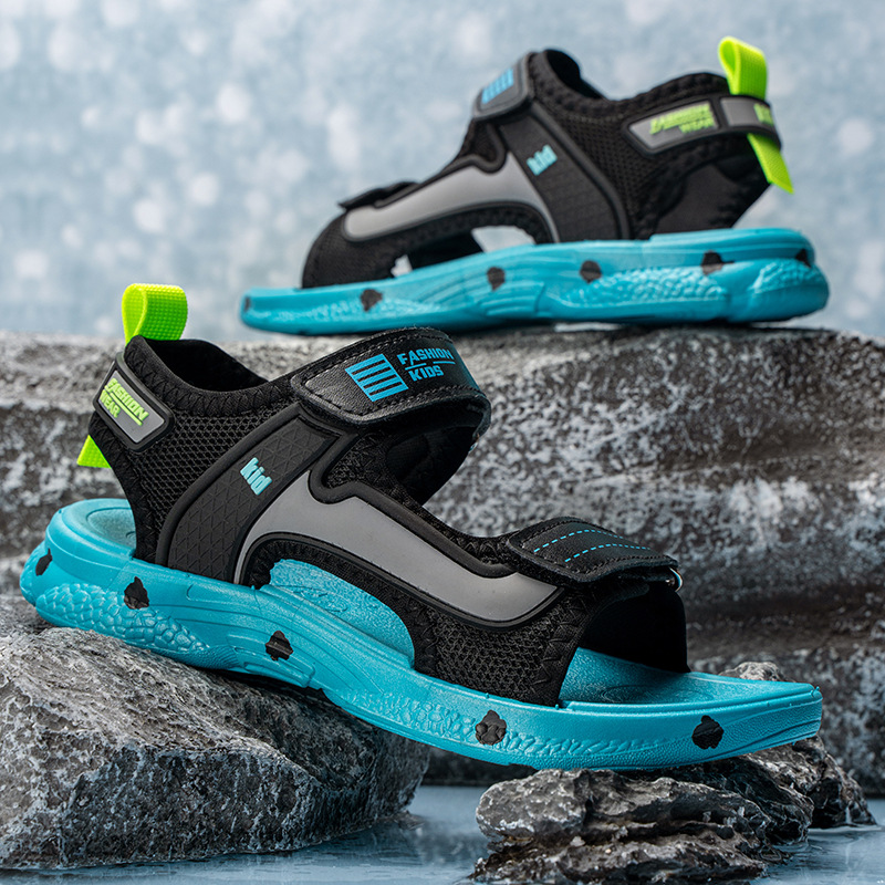 199 grandes fabricantes de Fujian zapatos para niños sandalias deportivas de verano sandalias de verano para niños y niños de mediana edad